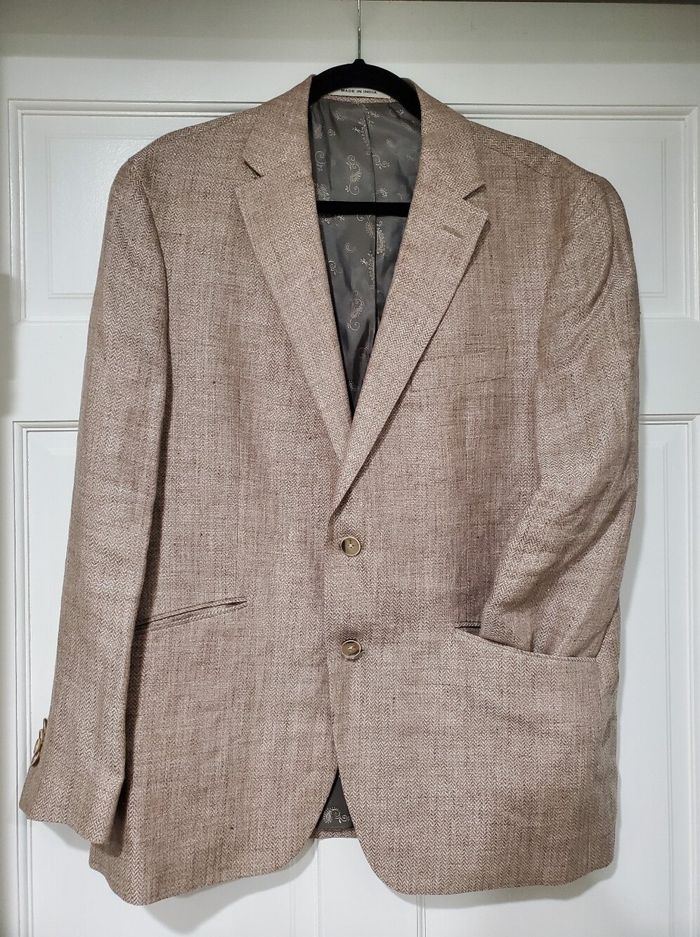 Joseph Abboud 42S Men's 100% Linen Blazer – Tailored Fit